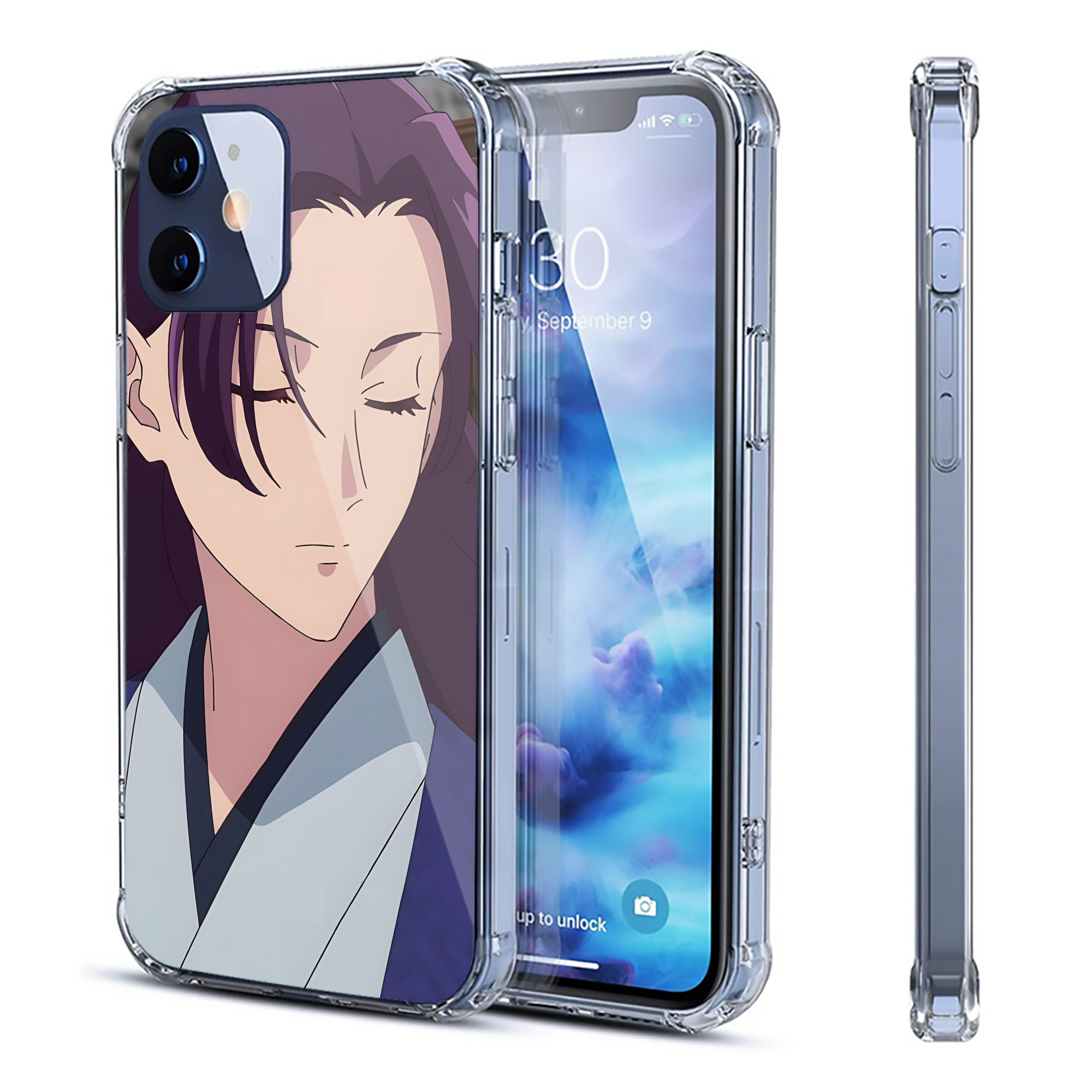 （画像用） 薬屋のひとりごと The Apothecary Diaries 【iPhone 12シリーズ対応】透明スマホケース（クリアソフトケース）